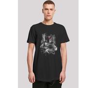 T-Shirt F4NT4STIC "Star Wars Boba Fett Distressed", Damen, Gr. XXL, schwarz, Obermaterial: 100% Baumwolle, regular fit, Rundhals, ohne Bündchen, Shirts T-Shirt, Print (88722713-XXL) schwarz