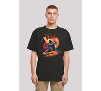 T-Shirt F4NT4STIC "Star Wars Darth Vader Swirling Fury", Damen, Gr. XS, schwarz, Obermaterial: 100% Baumwolle, oversize, Rundhals, ohne Bündchen, Shirts T-Shirt, Print (60320747-XS) schwarz