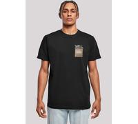 T-Shirt F4NT4STIC "Star Wars Mandalorian Precious Cargo Grogu", Herren, Gr. XXL, schwarz, Obermaterial: 100% Baumwolle, regular fit, Rundhals, ohne Bündchen, Shirts T-Shirt, Herren,Premium Merch,Regul