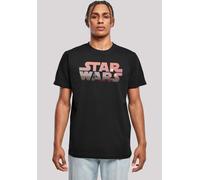 T-Shirt F4NT4STIC "Star Wars Tatooine Logo", Damen, Gr. XXL, schwarz, Obermaterial: 100% Baumwolle, regular fit, Rundhals, ohne Bündchen, Shirts T-Shirt, Print (79840251-XXL) schwarz
