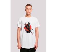 T-Shirt F4NT4STIC "Star Wars The Mandalorian Blaster Rifle", Damen, Gr. 4XL, weiß, Obermaterial: 100% Baumwolle, regular fit, Rundhals, ohne Bündchen, Shirts T-Shirt, Print (29444756-4XL) weiß