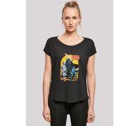 T-Shirt F4NT4STIC "Star Wars Vintage Comic Scene", Damen, Gr. XS, schwarz, Obermaterial: 100% Baumwolle, regular fit, Rundhals, ohne Bündchen, Shirts T-Shirt, Print (37041628-XS) schwarz