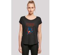 T-Shirt F4NT4STIC "Stranger Things DemoCave Netflix TV Series", Damen, Gr. XXL, schwarz, Obermaterial: 100% Baumwolle, regular fit, Rundhals, ohne Bündchen, Shirts T-Shirt, Premium Qualität (12839350-