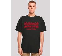 T-Shirt F4NT4STIC "Stranger Things Flames Netflix TV Series", Damen, Gr. XS, schwarz, Obermaterial: 100% Baumwolle, oversize, Rundhals, ohne Bündchen, Shirts T-Shirt, Premium Qualität (59516949-XS) sc