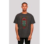 T-Shirt F4NT4STIC "Stranger Things Rose Window Netflix TV Series", Herren, Gr. M, schwarz, Obermaterial: 100% Baumwolle, oversize, Rundhals, ohne Bündchen, Shirts T-Shirt, Premium Qualität (51254440-M