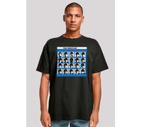 T-Shirt F4NT4STIC "The Beatles Retro", Damen, Gr. L, schwarz, Obermaterial: 100% Baumwolle, oversize, Rundhals, ohne Bündchen, Shirts T-Shirt, Premium Qualität (42976025-L) schwarz