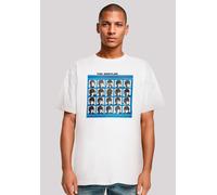T-Shirt F4NT4STIC "The Beatles Retro", Damen, Gr. XXL, weiß, Obermaterial: 100% Baumwolle, oversize, Rundhals, ohne Bündchen, Shirts T-Shirt, Premium Qualität (28631232-XXL) weiß