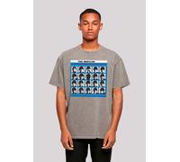 T-Shirt F4NT4STIC "The Beatles Retro", Herren, Gr. XS, grau (asphalt), Obermaterial: 100% Baumwolle, oversize, Rundhals, ohne Bündchen, Shirts T-Shirt, Premium Qualität (71480659-XS) asphalt
