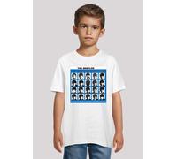 T-Shirt F4NT4STIC "The Beatles Retro", Mädchen, Gr. 158/164, weiß, Obermaterial: 100% Baumwolle, regular fit, Rundhals, ohne Bündchen, Shirts T-Shirt, Premium Qualität (72798744-158) weiß