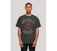 T-Shirt F4NT4STIC "The Rolling Stones Tour '78 Vector", Damen, Gr. XL, schwarz, Obermaterial: 100% Baumwolle, oversize, Rundhals, ohne Bündchen, Shirts T-Shirt, Premium Qualität (88160165-XL) schwarz