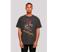 T-Shirt F4NT4STIC "The Witcher Monster Slayer Tattoo Netflix", Damen, Gr. 4XL, schwarz, Obermaterial: 100% Baumwolle, oversize, Rundhals, ohne Bündchen, Shirts T-Shirt, Premium Qualität (75654744-4XL)