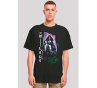 T-Shirt F4NT4STIC "The Witcher Tied By Destiny", Damen, Gr. 4XL, schwarz, Obermaterial: 100% Baumwolle, oversize, Rundhals, ohne Bündchen, Shirts T-Shirt, Premium Qualität (49800310-4XL) schwarz