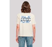 T-Shirt F4NT4STIC "Wickie und die starken Männer Turn Your Head", Damen, Gr. 5XL, weiß (sandweiß), Obermaterial: 100% Baumwolle, oversize, Rundhals, ohne Bündchen, Shirts T-Shirt, Retro, Heroes of Chi