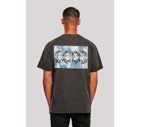 T-Shirt F4NT4STIC "Wickie und die starken Männer Turn Your Head", Damen, Gr. XL, schwarz, Obermaterial: 100% Baumwolle, oversize, Rundhals, ohne Bündchen, Shirts T-Shirt, Retro, Heroes of Childhood, T