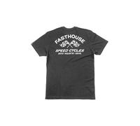T-Shirt Fasthouse Crown SchwarzL Schwarz
