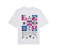 T-Shirt Fox Image Cosmo MW Oversized 1 White M