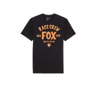FOX Slogan Premium T-Shirt, schwarz-orange, Größe L für Männer
