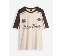 T-Shirt - Frontprint - beige M