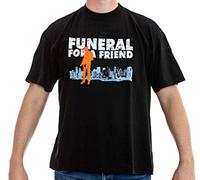 T-Shirt Funeral for A Friend Nr. 2 Größe XL Baumwolle Siebdruck
