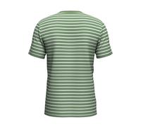 T-Shirt FYNCH-HATTON, Damen, Gr. M, avocado, Web, Obermaterial: 100% Baumwolle, gestreift, regular fit normal, Rundhals, Shirts T-Shirt, mit Logo Stickerei (98720447-M) avocado