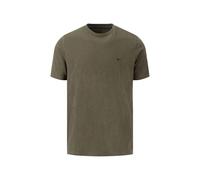 T-Shirt FYNCH-HATTON "FYNCH-HATTON Basic T-Shirt", Herren, Gr. XXL, dusty olive, Jersey, Obermaterial: 100% Baumwolle, unifarben, normal hüftbedeckend, Rundhals, Shirts T-Shirt, normale Passform, Rund