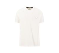 T-Shirt FYNCH-HATTON, Damen, Gr. 4XL, new sanftes weiß, Web, Obermaterial: 100% Baumwolle, unifarben, regular fit normal, Rundhals, gerader Abschluss, Shirts T-Shirt, mit Logo Stickerei (38375714-4XL)