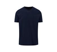 Fynch-Hatton Casual Fit T-Shirt Rundhals dunkelblau, Einfarbig