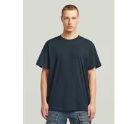 T-Shirt G-STAR "A Line Loose T-Shirt", Damen, Gr. S, dk patriot blau, Obermaterial: 100% Baumwolle, Shirts T-Shirt (35425329-S) dk patriot blau