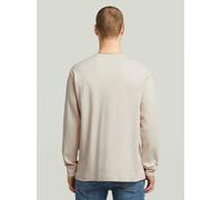 T-Shirt G-STAR "AMS 89 T-Shirt", Damen, Gr. S, dk talc, Obermaterial: 100% Baumwolle, Shirts T-Shirt (24159216-S) dk talc