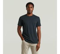 T-Shirt G-STAR "Base-S T-Shirt", Herren, Gr. S, salute, Jersey, Obermaterial: 100% Baumwolle, unifarben, regular fit normal, Rundhals, Shirts T-Shirt, mit kleinem Logo-Detail (29662931-S) salute