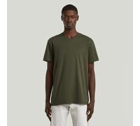 T-Shirt G-STAR "Base-S T-Shirt", Herren, Gr. XL, asfalt, Jersey, Obermaterial: 100% Baumwolle, unifarben, regular fit normal, Rundhals, Shirts T-Shirt, mit kleinem Logo-Detail (83937800-XL) asfalt