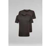 G-star Base Round Neck 2 Units Kurzarm T-shirt S Black (Herstellerartikelnummer: D07205-124-990-S)