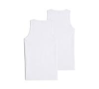 G-STAR RAW Herren Tank Tops - Base Tank Top, Rundhals, Baumwolle, einfarbig Weiß XL