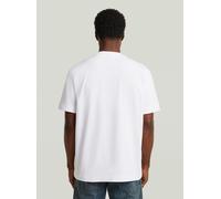 T-Shirt G-STAR "GS-01 Relaxed T-Shirt", Herren, Gr. XL, weiß, Obermaterial: 100% Baumwolle, Shirts T-Shirt (11362729-XL) weiß