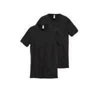 T-Shirt G-STAR, Herren, Gr. L (52/54), schwarz, Single Jersey, Obermaterial: 100% Baumwolle, unifarben, Basic, körpernah, Rundhals, Shirts T-Shirt (407346-L) schwarz