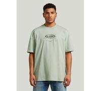 T-Shirt G-STAR "Hyper Graphic Relaxed T-Shirt", Herren, Gr. XL, pale grün, Obermaterial: 100% Baumwolle, Shirts T-Shirt (93112319-XL) pale grün