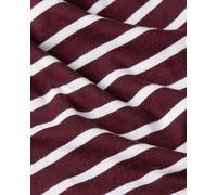 T-Shirt G-STAR "Knot T-Shirt", Damen, Gr. M, maroon, milk stripe, Obermaterial: 100% Baumwolle, Shirts T-Shirt (60443908-M) maroon, milk stripe