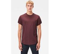 G-star Lash Ribbed Kurzarm-t-shirt S Dark Fig