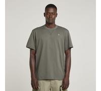 T-Shirt G-STAR "Nifous", Herren, Gr. L, grau (gs grau), Obermaterial: 100% Baumwolle, casual, regular fit, Rundhals, Kurzarm, Shirts (38934120-L) gs grau