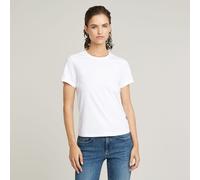 G-star Nifous Kurzarm-t-shirt Mit V-ausschnitt M White