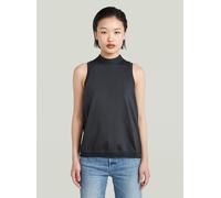 T-Shirt G-STAR "Open Back Knit Tanktop", Damen, Gr. XXS, petrol, Obermaterial: 100% Baumwolle, Shirts T-Shirt (93858318-XXS) petrol
