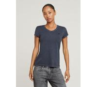 G-star Overdyed Eyben Slim 2.0 Kurzarm-t-shirt Mit V-ausschnitt M Osaka Blue Gd