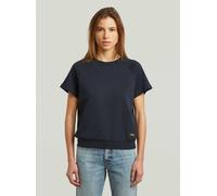 T-Shirt G-STAR "Raglan", Damen, Gr. XL, salute, Single Jersey, Obermaterial: 100% Baumwolle, unifarben, regular fit hüftbedeckend, Rundhals, Raglanärmel blind abgesteppte Kante, Shirts T-Shirt, Rundha