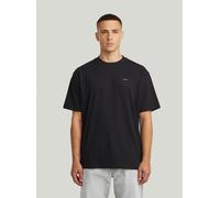 T-Shirt G-STAR "Relaxed Base T-Shirt", Damen, Gr. XXL, dk schwarz, Obermaterial: 70% Baumwolle, 30% Baumwolle, Shirts T-Shirt (58645843-XXL) dk schwarz
