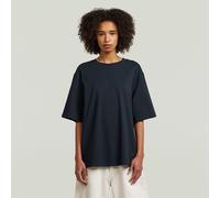 T-Shirt G-STAR "Relaxed Wmn", Damen, Gr. L, salute, Single Jersey, Obermaterial: 100% Baumwolle, unifarben, relaxed fit hüftbedeckend, Rundhals, abgesteppte Kante, Shirts T-Shirt, Oversize mit Rundhal