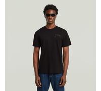 G-STAR Script T-Shirt Schwarz XL dark black D26823-D976-6484-XL