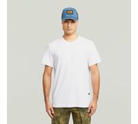 T-Shirt G-STAR "Script", Jungen, Gr. XL, weiß, Jersey, Obermaterial: 100% Baumwolle, unifarben, regular fit, Rundhals, Shirts T-Shirt, mit Rundhals, aus Baumwolle (12581130-XL) weiß