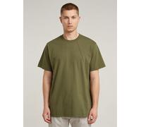 T-Shirt G-STAR "Seam Detail Loose T-Shirt", Damen, Gr. S, shadow olive, Obermaterial: 100% Baumwolle, Shirts T-Shirt (17427456-S) shadow olive