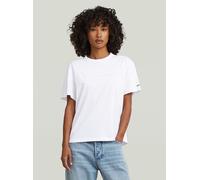 T-Shirt G-STAR "Seam T-Shirt", Damen, Gr. XS, weiß, Obermaterial: 100% Baumwolle, Shirts T-Shirt (44388052-XS) weiß