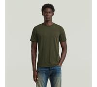 T-Shirt G-STAR "Slim Base", Herren, Gr. S, asfalt, Jersey, Obermaterial: 95% Baumwolle, 5% Elasthan, unifarben, slim fit hüftbedeckend, Rundhals, Shirts T-Shirt, mit Rundhals, Baumwollmix (94813465-S)